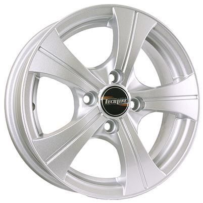 TECH-LINE 410 5.5×14 4×100 ET43 DIA60.1 SILVER литой