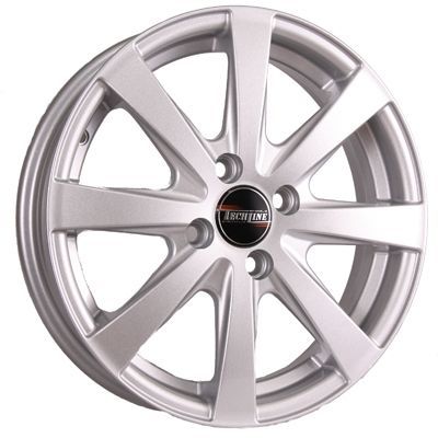 TECH-LINE 534 5.5×15 4×100 ET45 DIA54.1 SILVER литой
