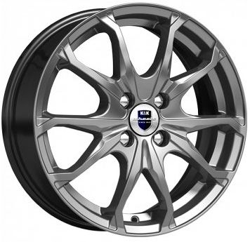 K&K BRENT 6×16 4×98 ET35 DIA58.5 ДАРК ПЛАТИНУМ литой