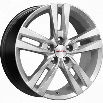 K&K RASSVET 6.5×16 5×114.3 ET40 DIA66.1 SILVER литой K&K RASSVET 6.5×16 5×114.3 ET40 DIA66.1 SILVER литой