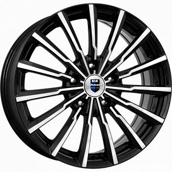 K&K АКЦЕНТ 7×17 5×112 ET45 DIA66.6 ДАРК ПЛАТИНУМ литой