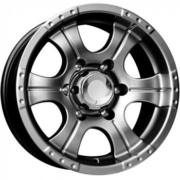 K&K БАЙКОНУР 7×15 6×139.7 ET20 DIA108.5 ДАРК ПЛАТИНУМ литой