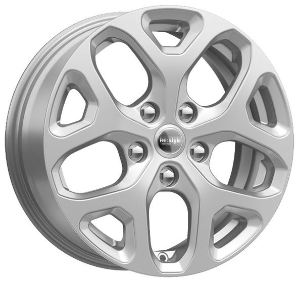 K&K КС869 6.5×16 4×100 ET43 DIA60.1 SILVER литой