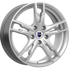 K&K СОЛАР 7×17 4×100 ET41 DIA60.1 ДАРК ПЛАТИНУМ литой