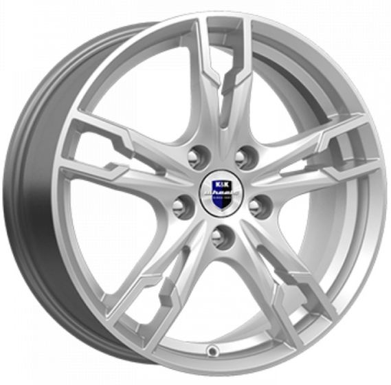 K&K СОЛАР 7×17 5×108 ET43 DIA67.1 SILVER литой