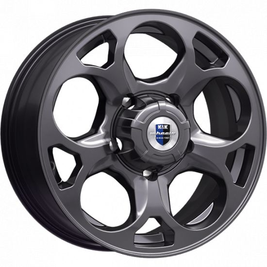 K&K ЛИНКС 7×16 5×139.7 ET35 DIA108.5 антрацит литой