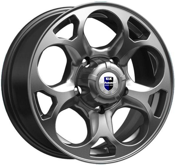 K&K ЛИНКС 7×16 5×139.7 ET35 DIA108.5 ДАРК ПЛАТИНУМ литой