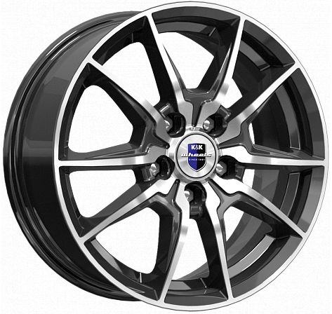 K&K АДАМАР 6.5×16 5×114.3 ET45 DIA66.1 АЛМАЗ литой K&K АДАМАР 6.5×16 5×114.3 ET45 DIA66.1 АЛМАЗ литой