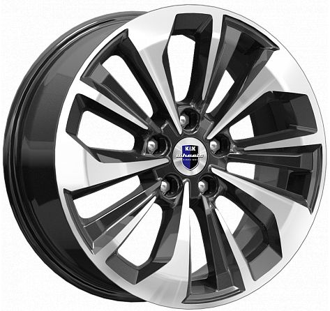 K&K АВИОР 7×17 5×108 ET45 DIA67.1 АЛМАЗ литой