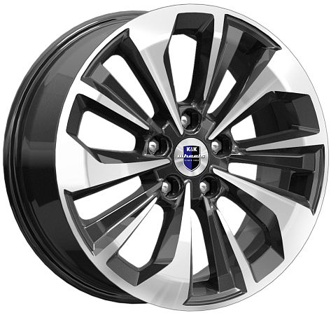 K&K АВИОР 7×17 5×114.3 ET37 DIA66.6 Кварц литой