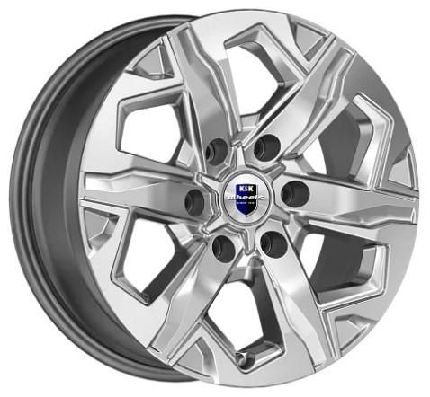 K&K ТЕЙТ 7.5×17 6×139.7 ET45 DIA93.1 ДАРК ПЛАТИНУМ литой