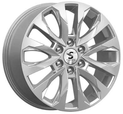 K&K КР007 8×20 6×139.7 ET38 DIA67.1 SILVER литой