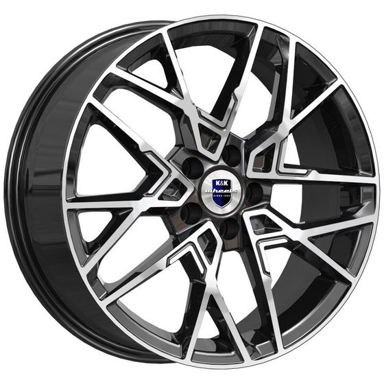 K&K ВУДРОФ 7×18 5×114.3 ET40 DIA66.1 АЛМАЗ литой