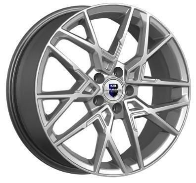 K&K ВУДРОФ 7×18 5×114.3 ET35 DIA66.1 ДАРК ПЛАТИНУМ литой