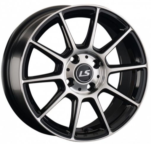 LS WHEELS LS 820 6.5×15 4×100 ET40 DIA73.1 BKF литой LS WHEELS LS 820 6.5×15 4×100 ET40 DIA73.1 BKF литой