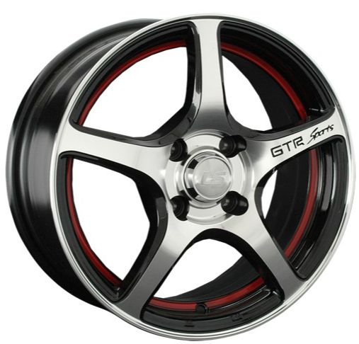 LS WHEELS LS 537 6.5×16 5×114.3 ET45 DIA73.1 BKF литой LS WHEELS LS 537 6.5×16 5×114.3 ET45 DIA73.1 BKF литой