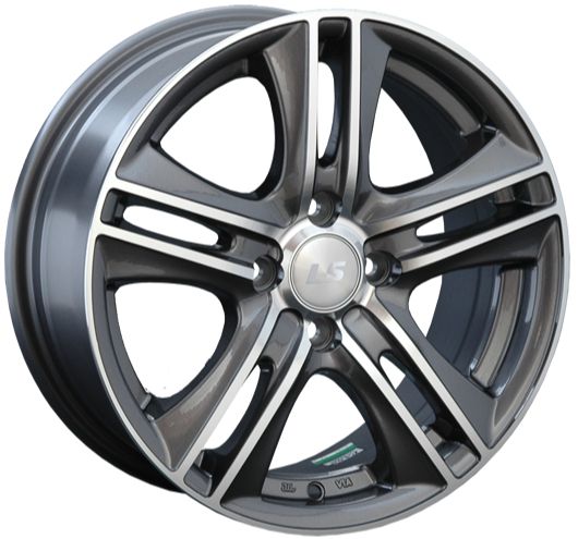 LS WHEELS LS 191 7×16 4×108 ET27 DIA65.1 GMF литой LS WHEELS LS 191 7×16 4×108 ET27 DIA65.1 GMF литой