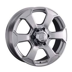 LS WHEELS LS 187 7.5×18 6×139.7 ET36 DIA100.1 SILVER литой
