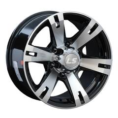 LS WHEELS LS 182 8×17 6×139.7 ET38 DIA100.1 BLACK литой