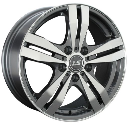 LS WHEELS LS 142 6.5×16 5×114.3 ET40 DIA73.1 GMF литой LS WHEELS LS 142 6.5×16 5×114.3 ET40 DIA73.1 GMF литой