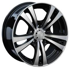 LS WHEELS LS 141 6.5×15 4×108 ET27 DIA65.1 BKF литой
