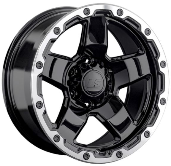 LS WHEELS LS 137 8×17 5×150 ET45 DIA110.1 BKL литой
