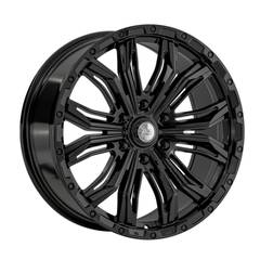 LS WHEELS LS 137 9×22 6×139.7 ET30 DIA100.1 BLACK литой