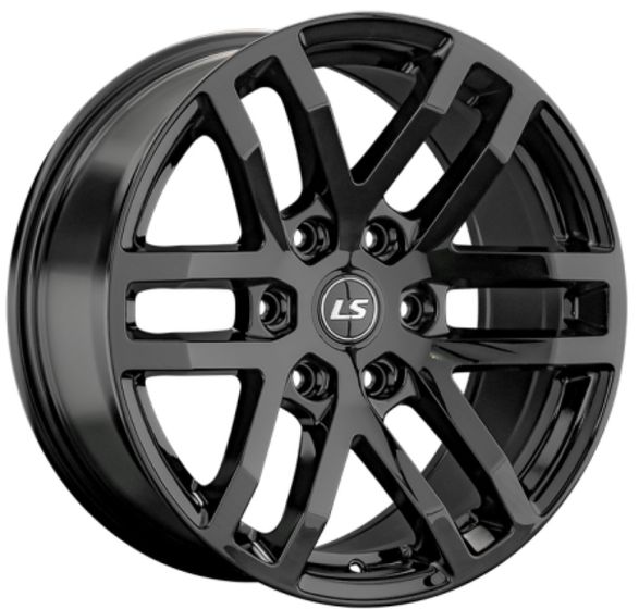 LS WHEELS LS 127 9×20 6×139.7 ET25 DIA100.1 BLACK литой