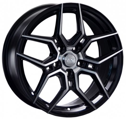 LS WHEELS LS 1266 8×18 5×112 ET40 DIA66.6 BKF литой LS WHEELS LS 1266 8×18 5×112 ET40 DIA66.6 BKF литой