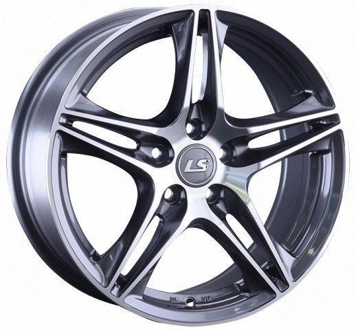 LS WHEELS LS 1056 7.5×17 5×114.3 ET40 DIA67.1 GMF литой LS WHEELS LS 1056 7.5×17 5×114.3 ET40 DIA67.1 GMF литой