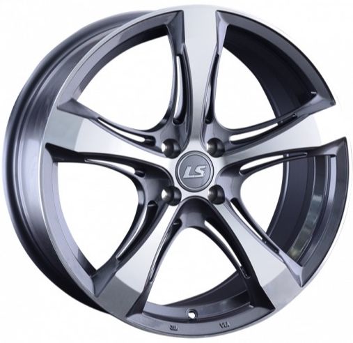 LS WHEELS LS 1053 7.5×17 4×100 ET40 DIA60.1 GMF литой LS WHEELS LS 1053 7.5×17 4×100 ET40 DIA60.1 GMF литой