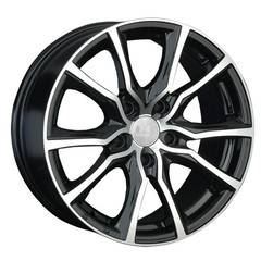 LS WHEELS LS 392 7×16 5×114.3 ET40 DIA73.1 BKF литой