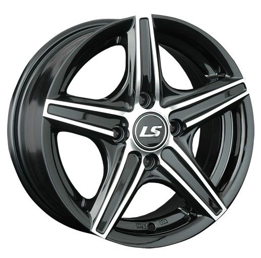 LS WHEELS LS 372 6.5×15 4×100 ET38 DIA73.1 BKF литой LS WHEELS LS 372 6.5×15 4×100 ET38 DIA73.1 BKF литой