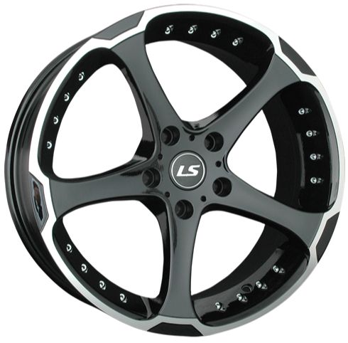 LS WHEELS LS 358 8×18 5×120 ET30 DIA72.6 BKL литой