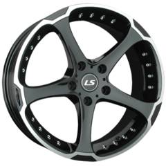 LS WHEELS LS 358 8×18 5×120 ET30 DIA72.6 BKL литой
