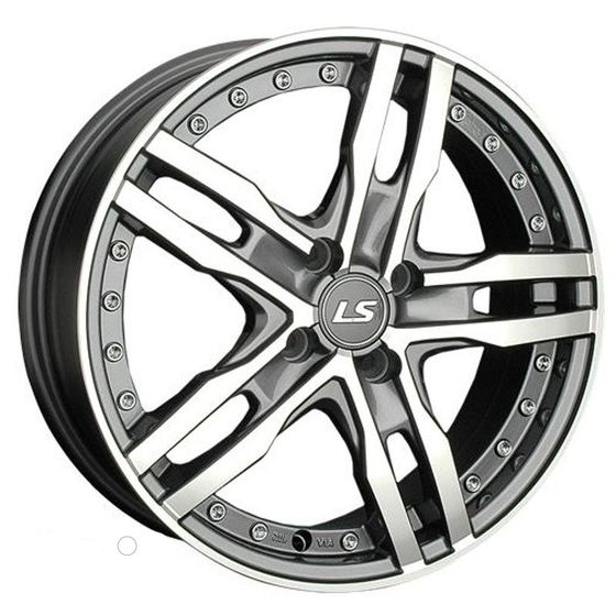 LS WHEELS LS 356 6×16 4×100 ET52 DIA54.1 GMF литой LS WHEELS LS 356 6×16 4×100 ET52 DIA54.1 GMF литой