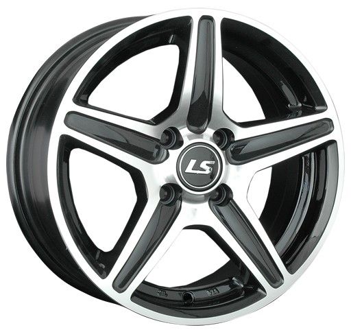 LS WHEELS LS 345 7×16 4×108 ET27 DIA65.1 BKF литой LS WHEELS LS 345 7×16 4×108 ET27 DIA65.1 BKF литой