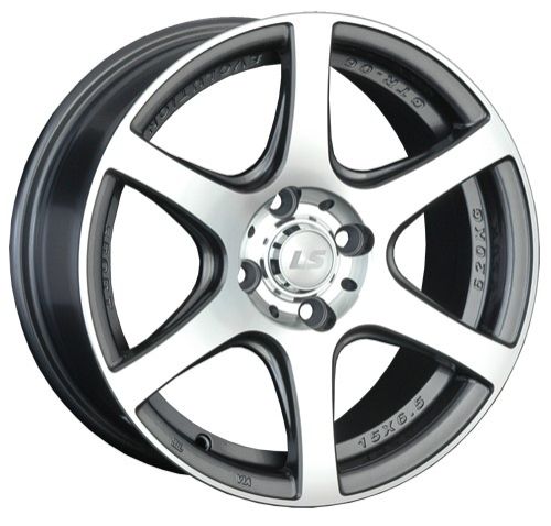 LS WHEELS LS 328 7.5×17 5×114.3 ET40 DIA67.1 GMF литой LS WHEELS LS 328 7.5×17 5×114.3 ET40 DIA67.1 GMF литой