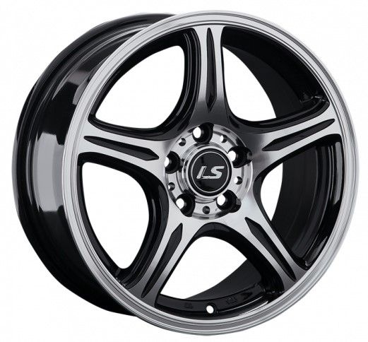LS WHEELS LS 319 6.5×15 5×100 ET38 DIA57.1 BKF литой LS WHEELS LS 319 6.5×15 5×100 ET38 DIA57.1 BKF литой