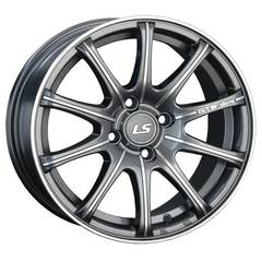 LS WHEELS LS 317 7×16 5×114.3 ET40 DIA73.1 GMF литой
