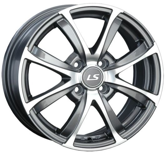 LS WHEELS LS 313 7×17 4×100 ET45 DIA60.1 GMF литой LS WHEELS LS 313 7×17 4×100 ET45 DIA60.1 GMF литой