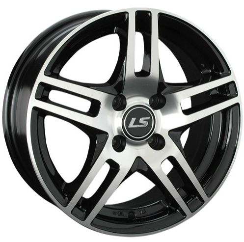 LS WHEELS LS 281 6×14 5×100 ET35 DIA57.1 BKF литой LS WHEELS LS 281 6×14 5×100 ET35 DIA57.1 BKF литой
