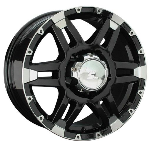 LS WHEELS LS 212 7×16 6×139.7 ET46 DIA67.1 BKF литой