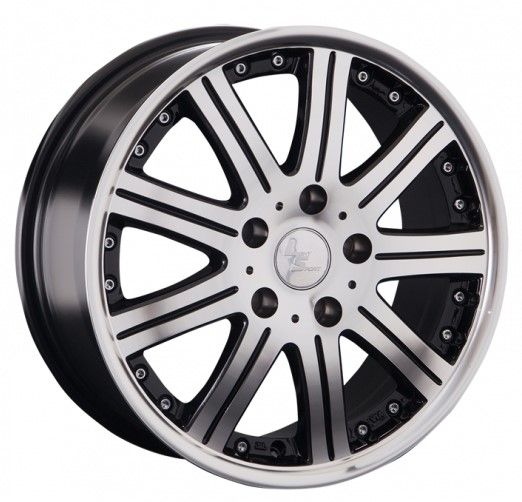 LS WHEELS LS 826 6×16 4×100 ET40 DIA73.1 BKF литой LS WHEELS LS 826 6×16 4×100 ET40 DIA73.1 BKF литой