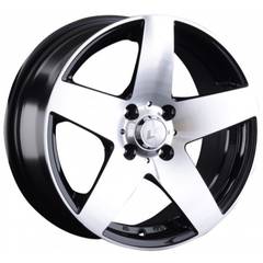 LS WHEELS LS 806 7×16 5×114.3 ET35 DIA73.1 BKF литой