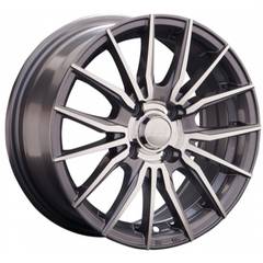 LS WHEELS LS 791 6.5×15 4×100 ET40 DIA73.1 GMF литой