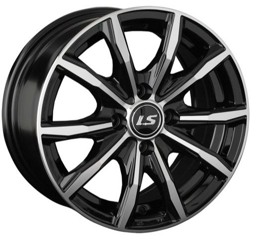 LS WHEELS LS 786 6×16 4×100 ET45 DIA60.1 BKF литой LS WHEELS LS 786 6×16 4×100 ET45 DIA60.1 BKF литой