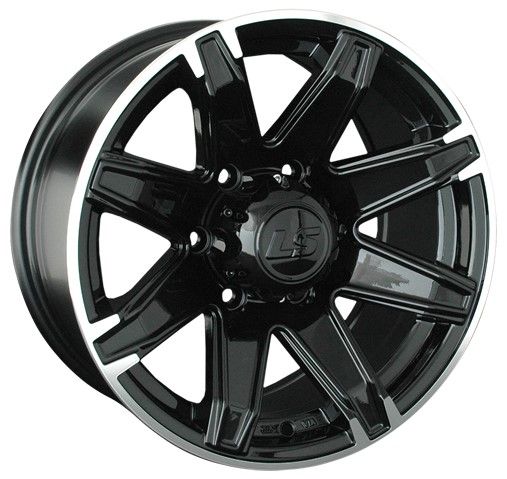 LS WHEELS LS 763 8×16 6×139.7 ET10 DIA110.5 BKL литой LS WHEELS LS 763 8×16 6×139.7 ET10 DIA110.5 BKL литой