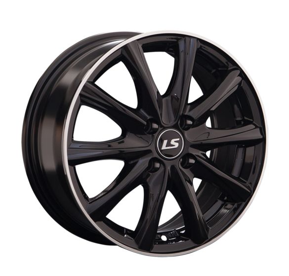 LS WHEELS LS 741 6×15 4×100 ET48 DIA73.1 BKL литой