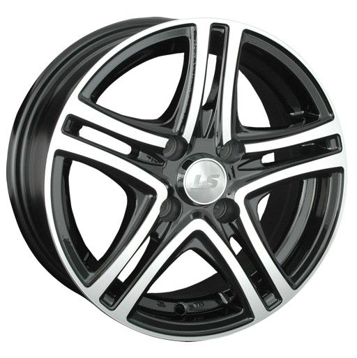 LS WHEELS LS 570 6.5×15 4×114.3 ET40 DIA73.1 BKF литой LS WHEELS LS 570 6.5×15 4×114.3 ET40 DIA73.1 BKF литой